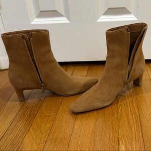Splendid Tan Heeled Suede Boots